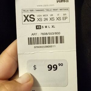 Zara long blazer jacket.